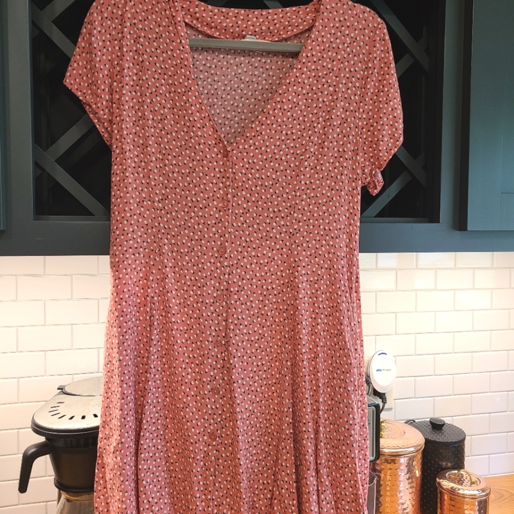 Rolla's Mini Coral/Pink Dress